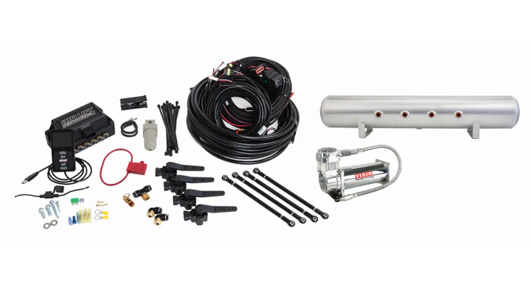 Air Lift Performance 3H (3/8" Air Line, 5 Gallon Raw Aluminum Tank, VIAIR 444C Compressor)
