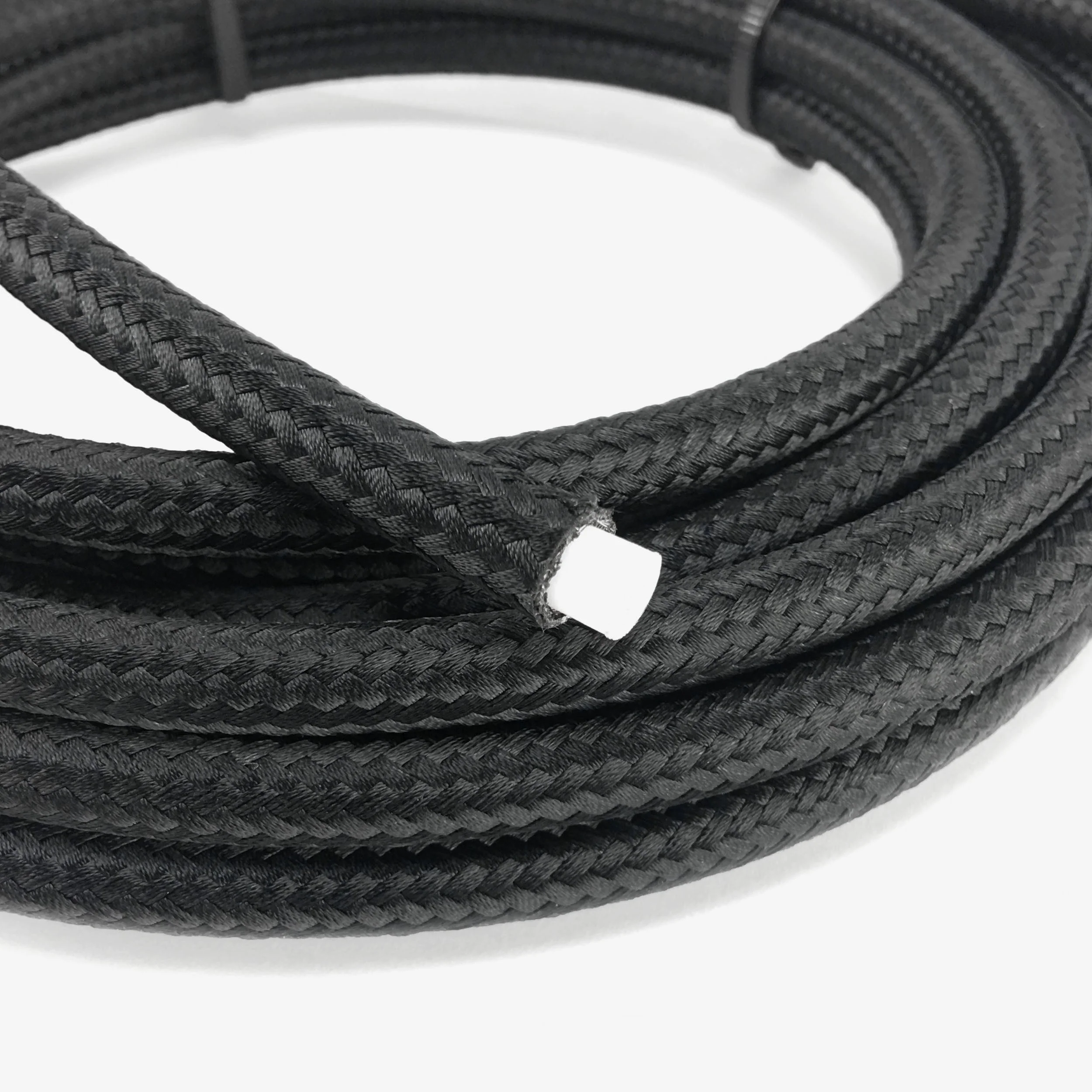 4AN Stainless Steel Braided PTFE Hose (Sold By The foot) - Image 2