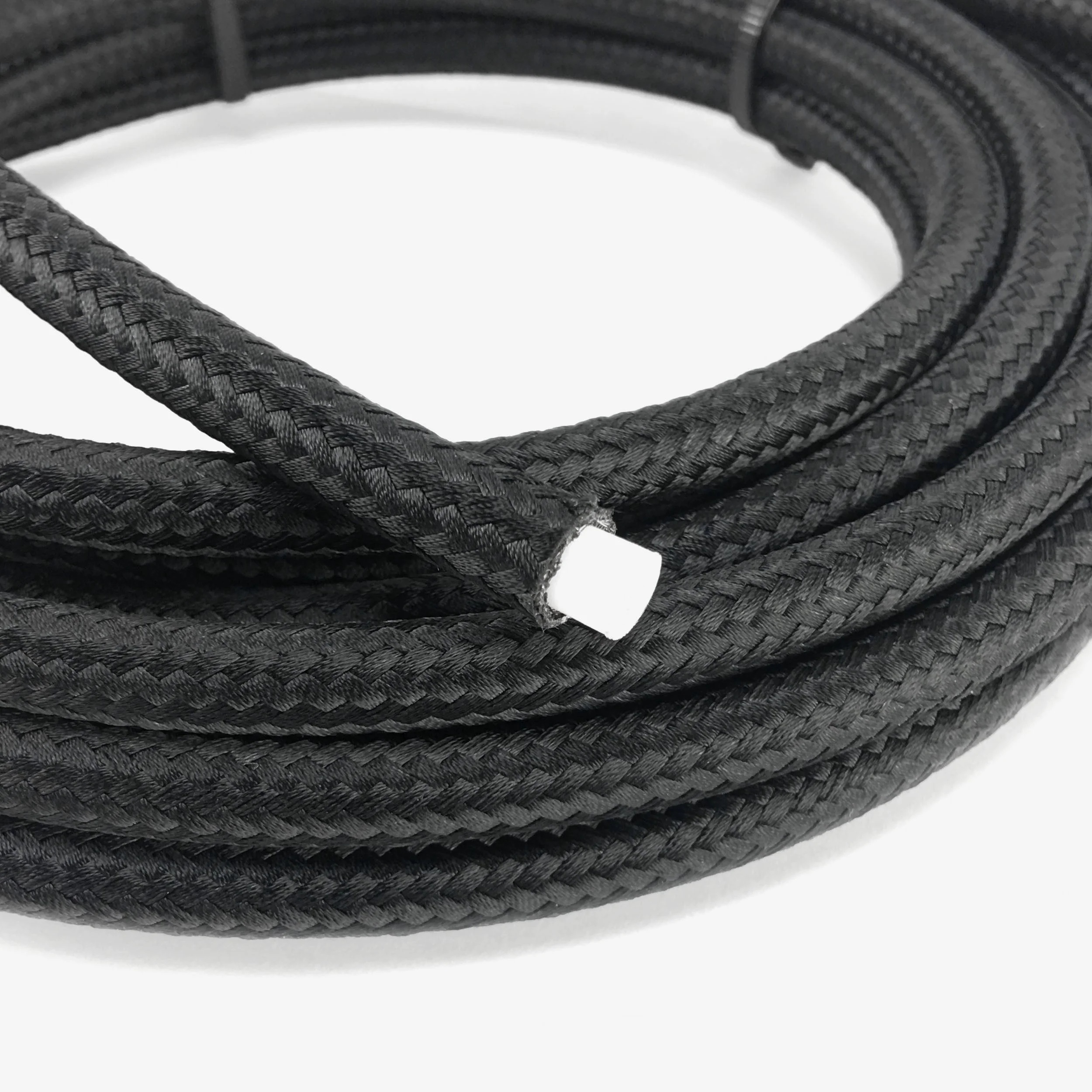 6AN Stainless Steel Braided PTFE Hose (Sold By The foot) - Image 2