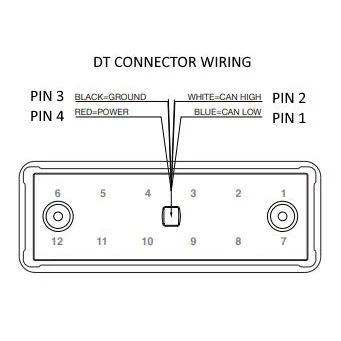 Ecumaster 6 Key Canbus Keyboard - Image 3