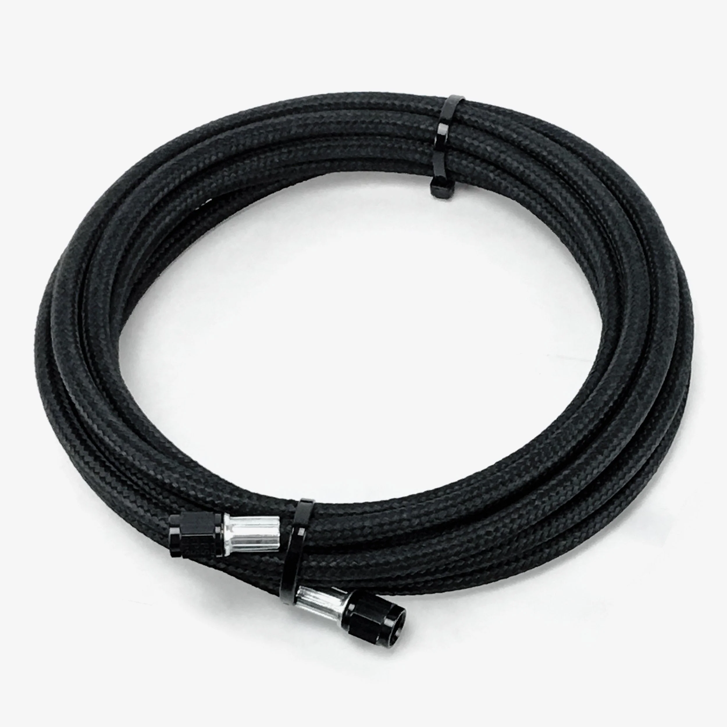 8AN Stainless Steel Braided PTFE Hose With 8AN Ends Installed (Sold By The Inch)