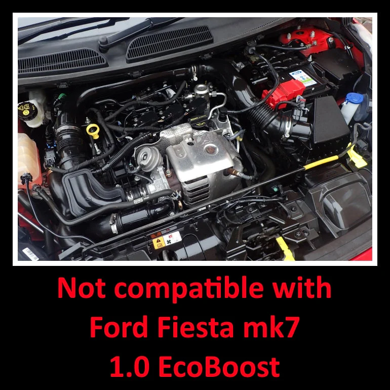 Black – Ramair Induction Kit for Ford Fiesta mk8 1.0 Ecoboost – 2017 onwards - Image 8