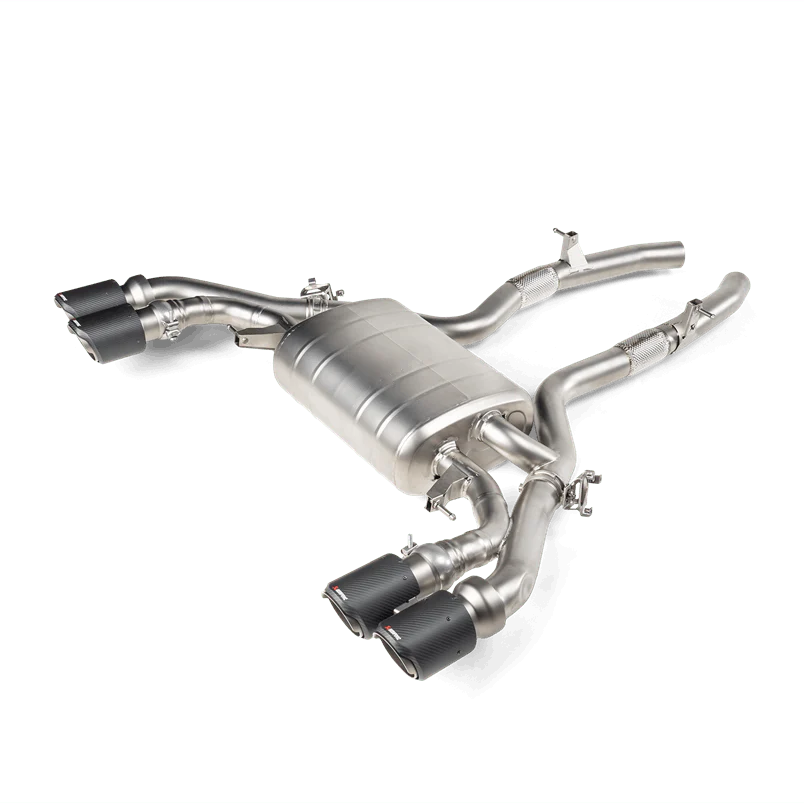 BMW X4M / X4M Competition (F98) - OPF/GPF | Akrapovic | Slip-on-Line System - Carbon Tips