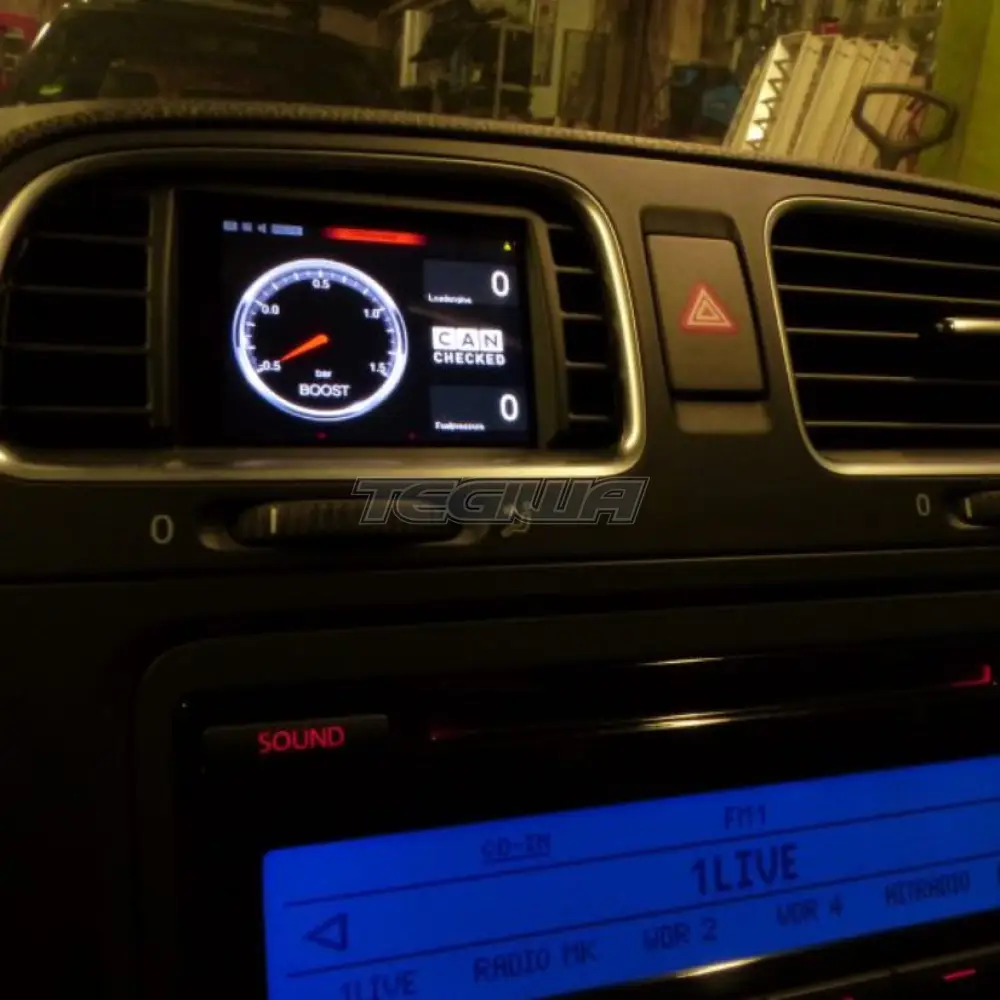 CANchecked MFD28 Multi Function Display VW Golf MK6