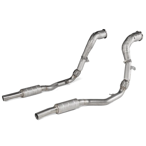 Audi RSQ8 (4M) | Akrapovic | Downpipe / Link pipe set (SS)