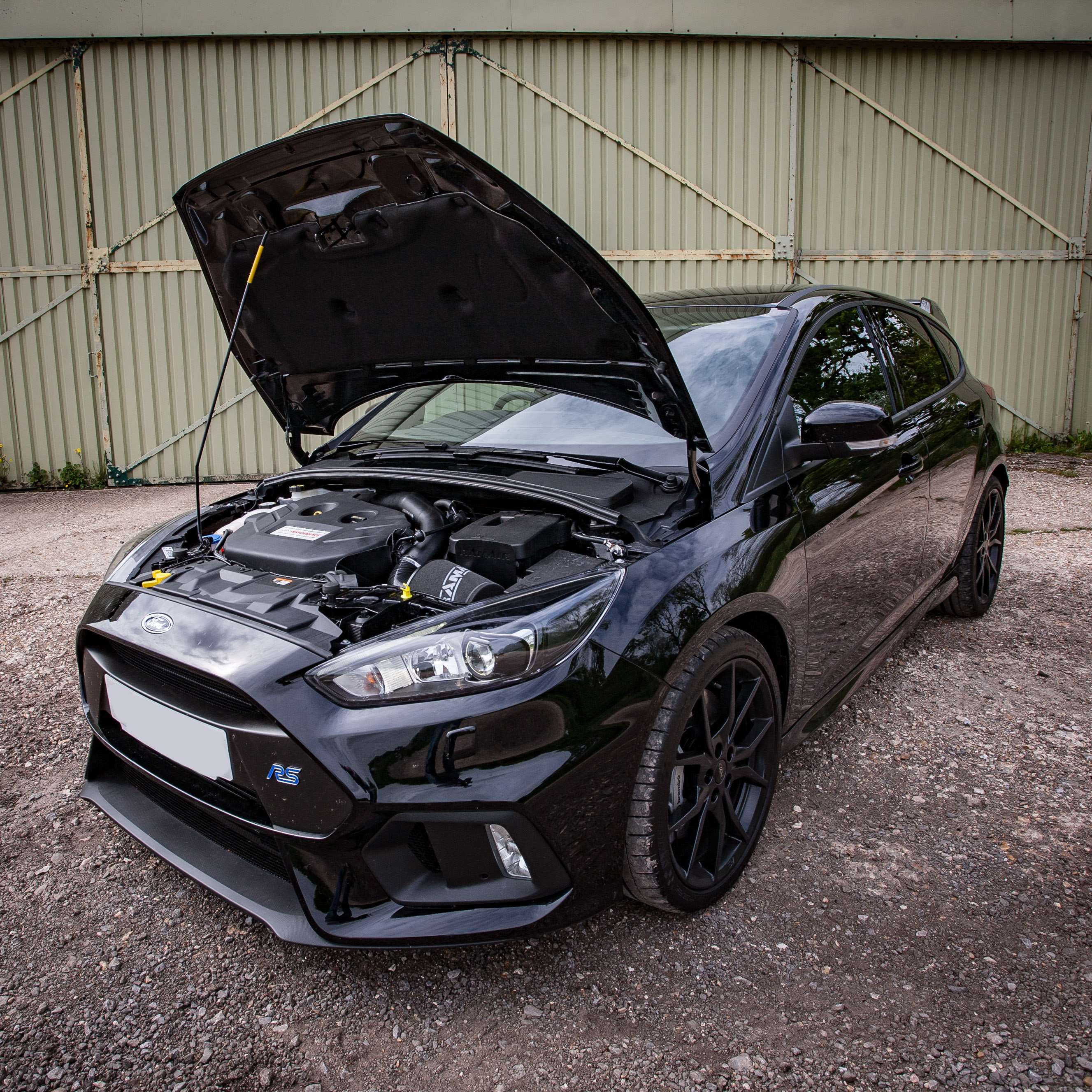 Ford Focus RS MK3 2.3 Ecoboost – Cone Foam Air Filter Heat Shield & Hard Pipe Induction Kit - Image 6