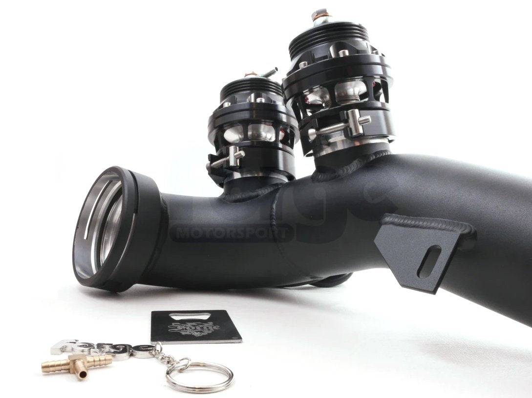 Forge BMW N54 Chargepipe with Twin BOV 335i - Image 3