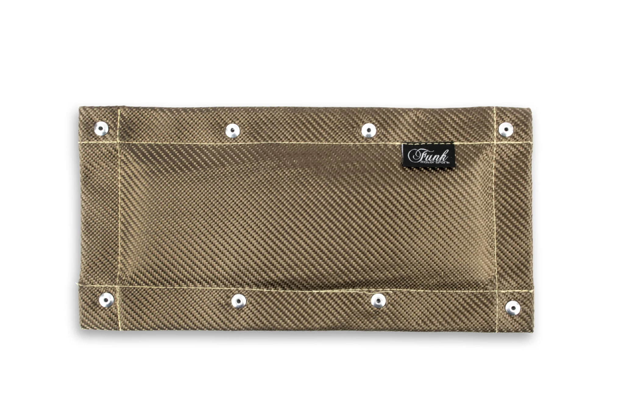 Funk Motorsport Clamp On Exhaust Heat Shield (Titanium or Carbon Fibre) - Image 4