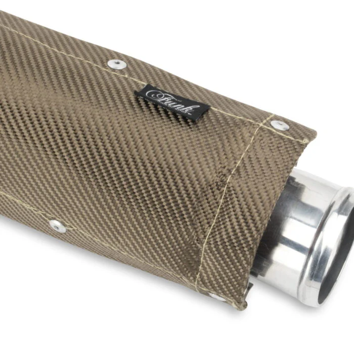 Funk Motorsport Clamp On Exhaust Heat Shield (Titanium or Carbon Fibre) - Image 7