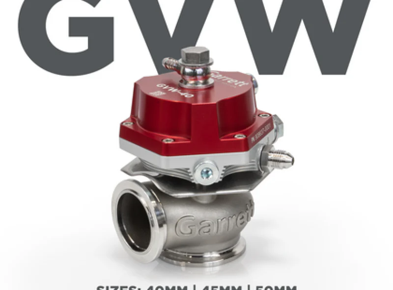 Garrett GVW-50 50mm Wastegate Kit - Red - Image 5