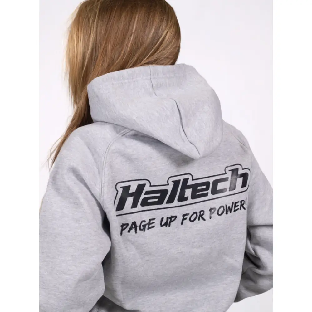 Haltech Classic Hoodie Grey - Image 22