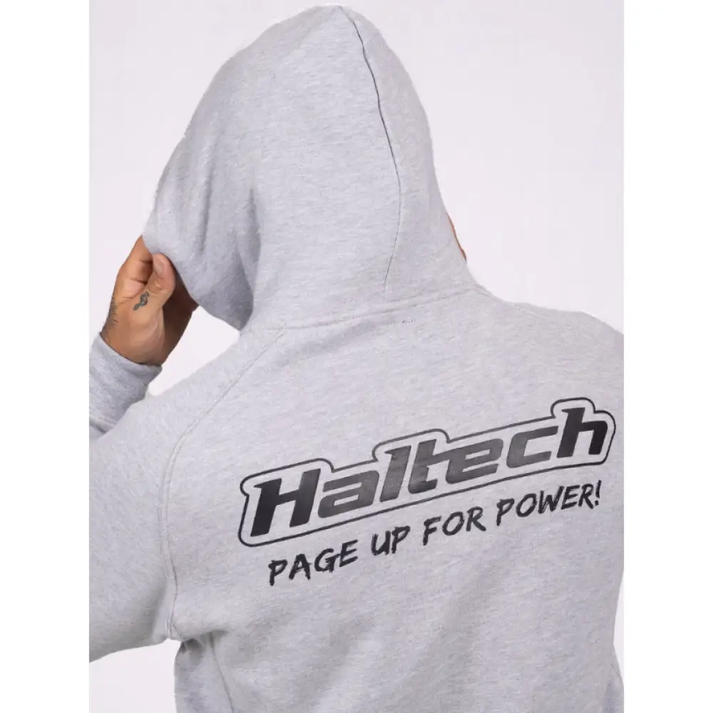 Haltech Classic Hoodie Grey - Image 29