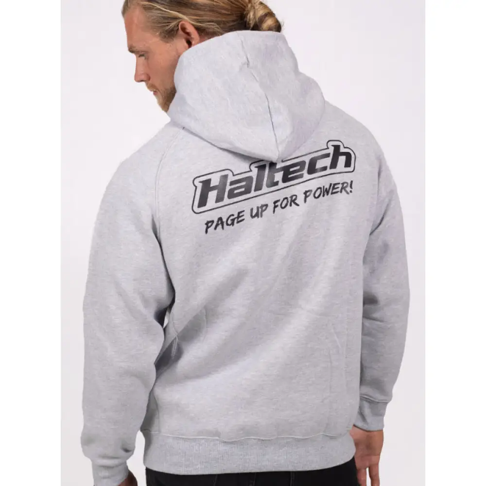 Haltech Classic Hoodie Grey - Image 44
