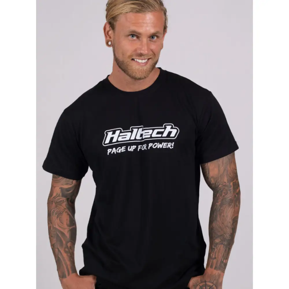 Haltech Classic T-Shirt Black - Image 49