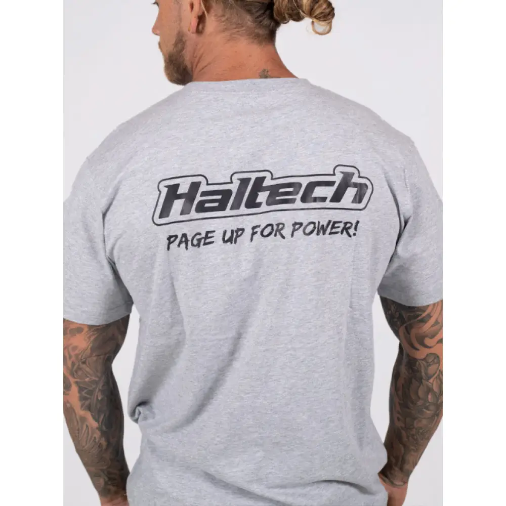 Haltech Classic T-Shirt Grey - Image 38