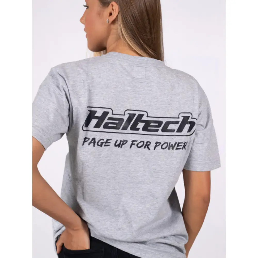 Haltech Classic T-Shirt Grey - Image 5