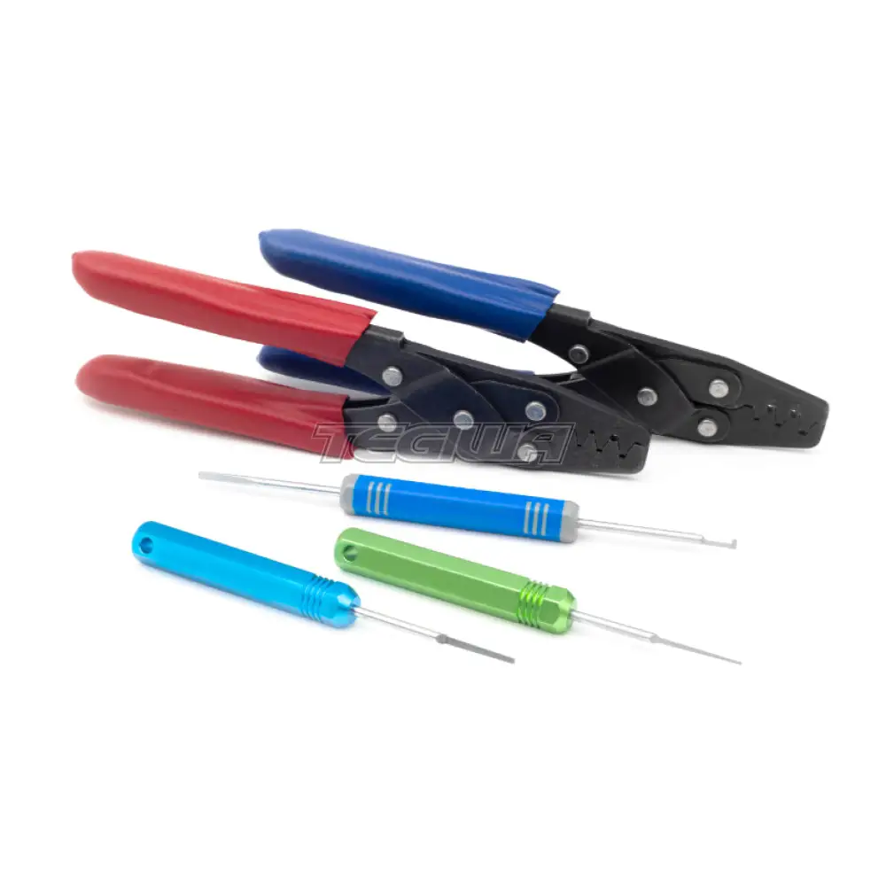 Haltech Dual Crimper Set Inc 3 pin removal tools - Image 2