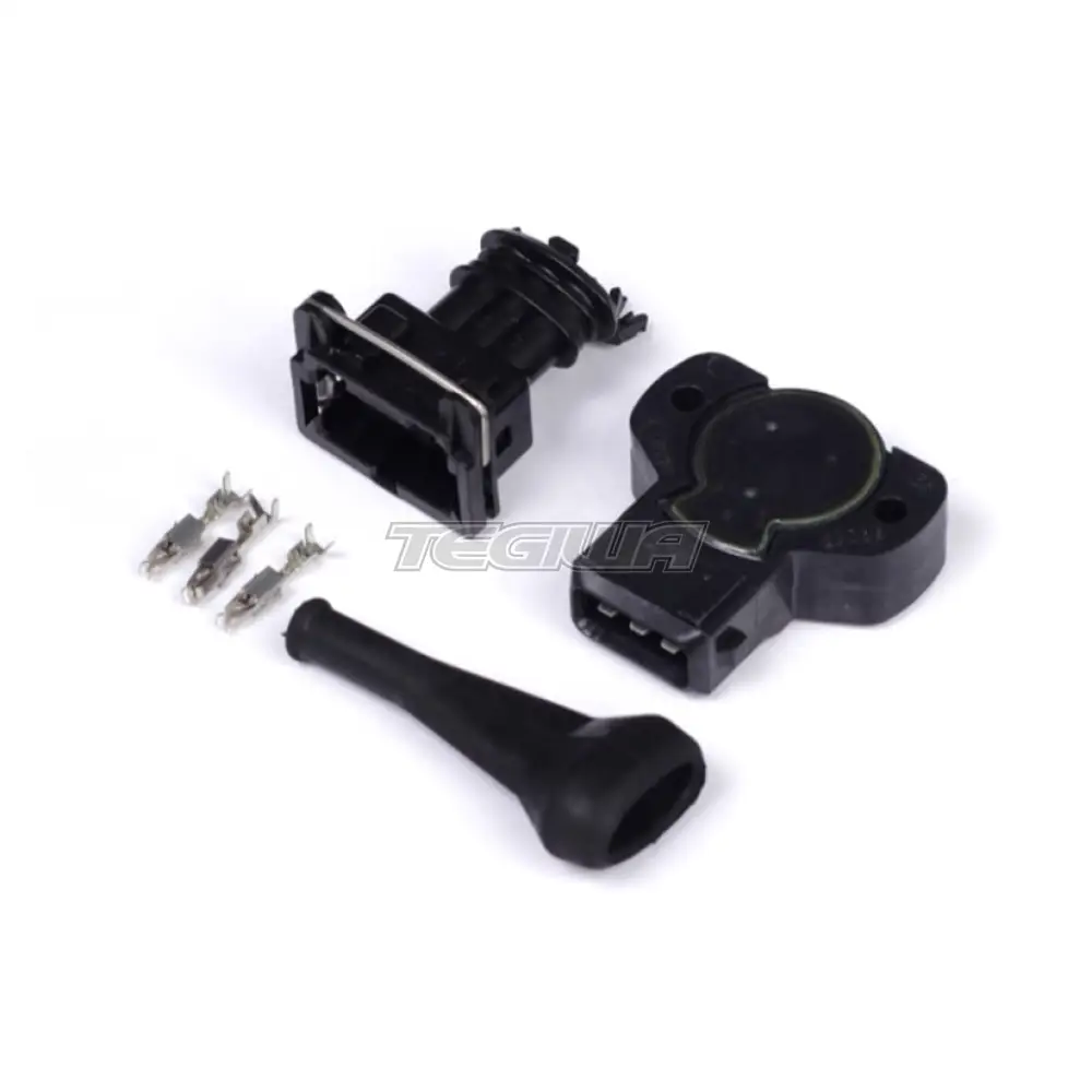 Haltech Throttle Position Sensor - Black CCW Rotation 8mm D-Shaft