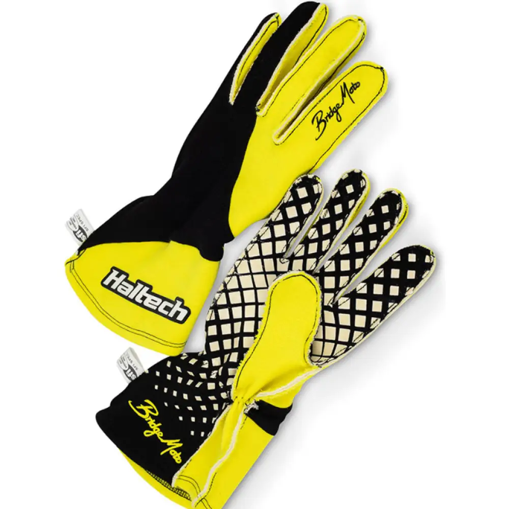 Haltech x BridgeMoto Race Gloves - Image 3
