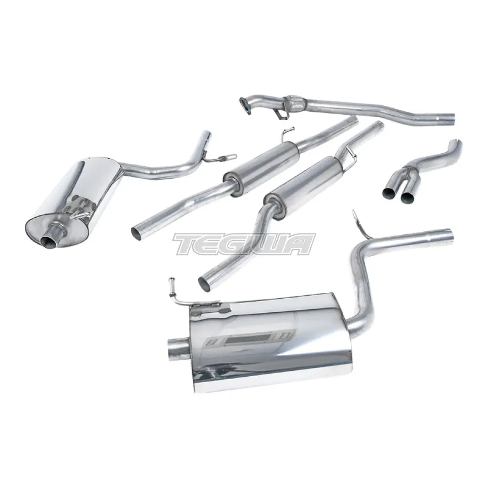 Milltek Audi A4 1.8T B6 quattro Saloon - Avant 163BHP (5 speed) 2001-2005 Cat-back Exhaust - Image 2