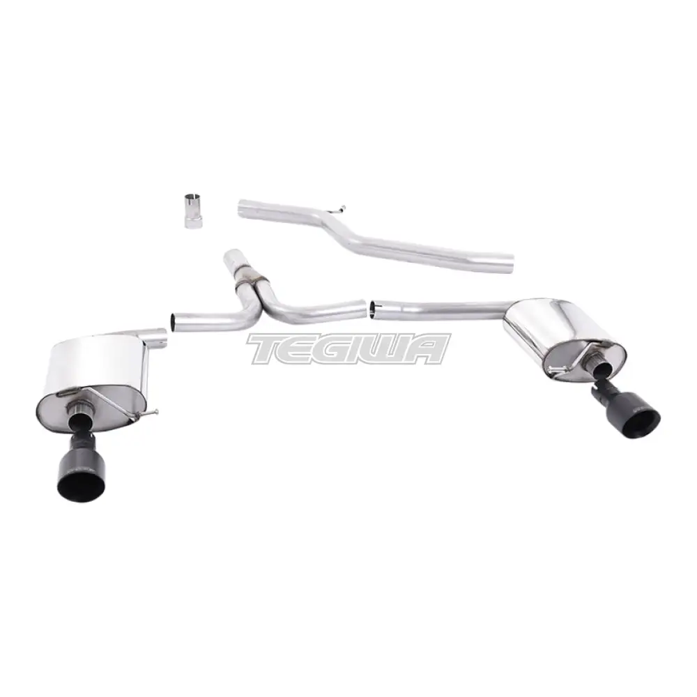 Milltek Audi A4 2.0 TDi B8 140PS / 177PS 2WD Saloon and Avant (S line models only) 2009-2011 Cat-back Exhaust - Image 2