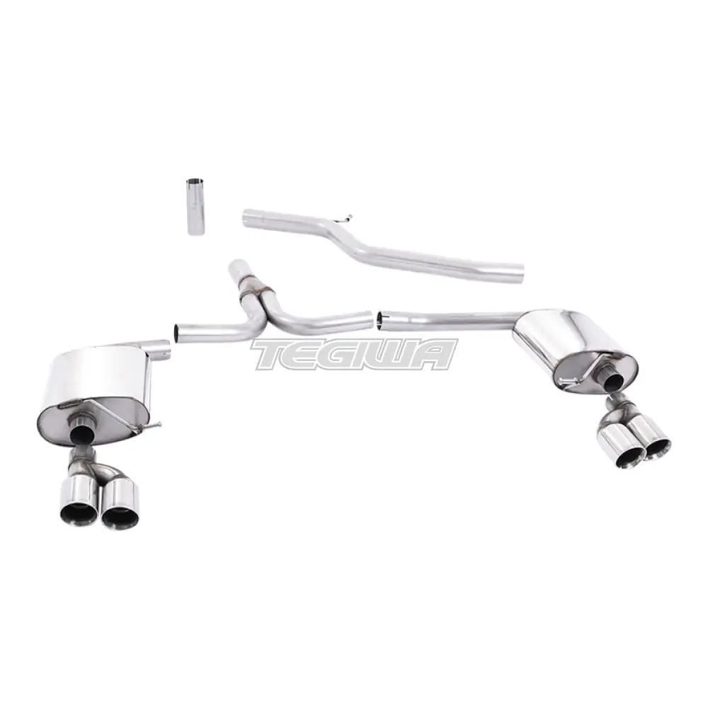 Milltek Audi A4 3.0 TDi B8 quattro Saloon and Avant 2008-2011 Cat-back Exhaust - Image 3