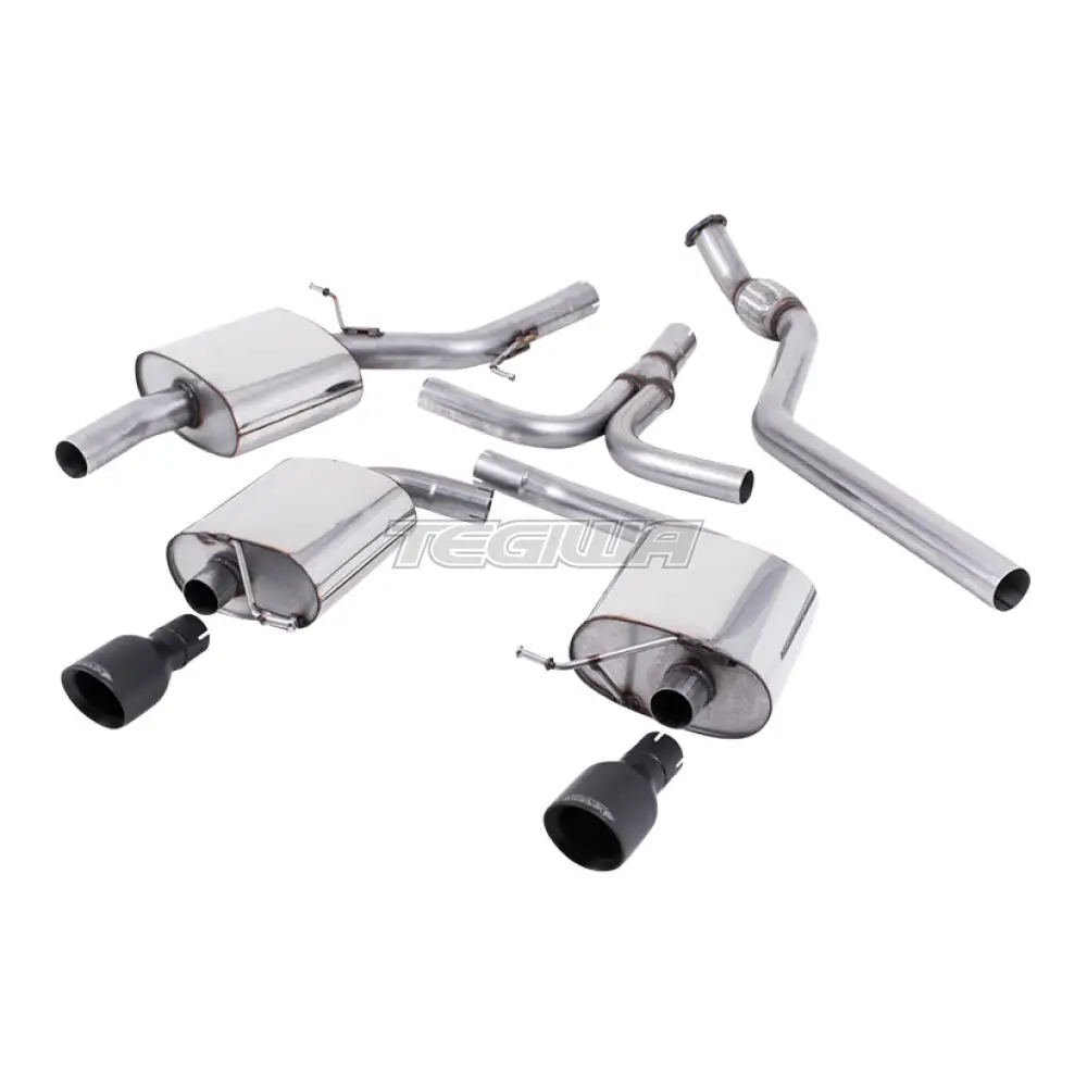 Milltek Audi A5 Cabriolet 2.0 TFSI 2WD and quattro (manual only) 2009-2012 Cat-back Exhaust - Image 2