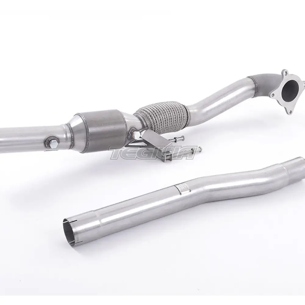 Milltek Audi S3 2.0 T quattro Sportback 8P 2007-2012 Cast Downpipe with Race Cat Exhaust - Clearance