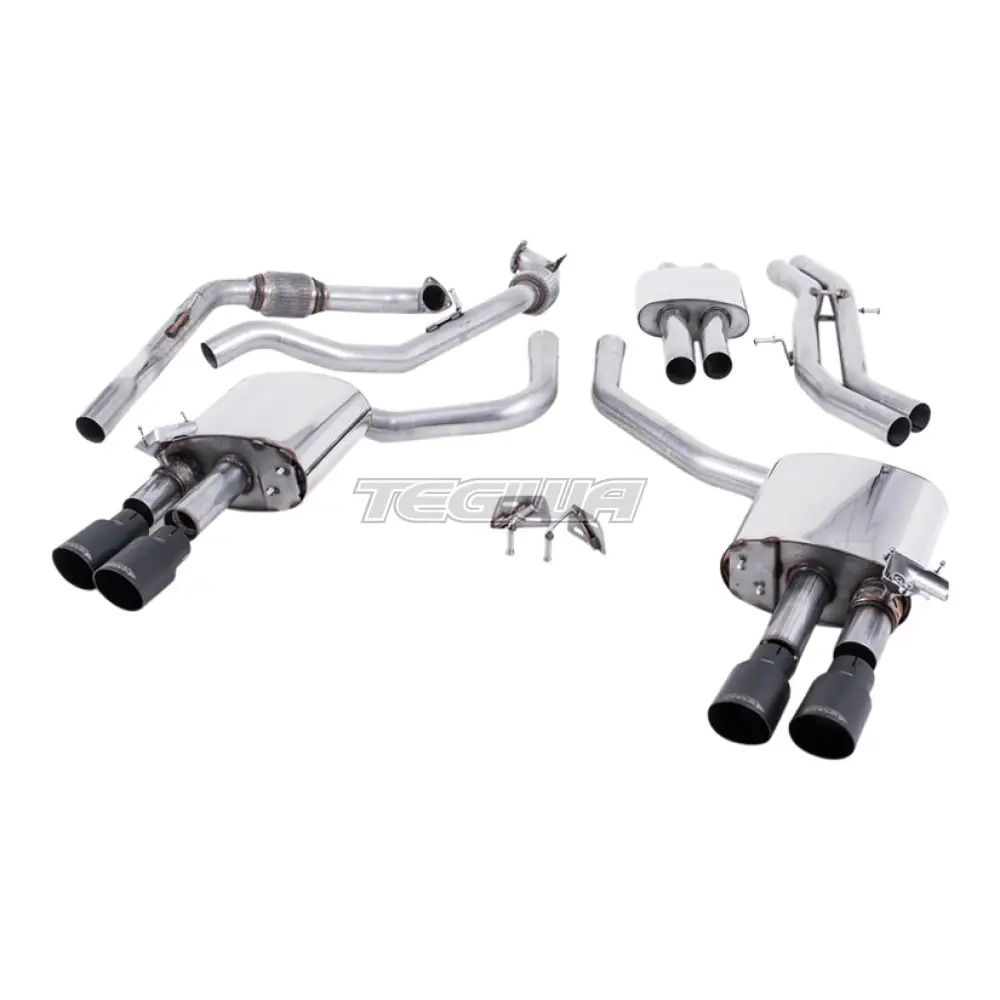 Milltek Audi S4 3.0 Turbo V6 B9 - Saloon/Sedan & Avant (Non Sport Diff Models) 2016-2023 Cat-back Exhaust - Image 3