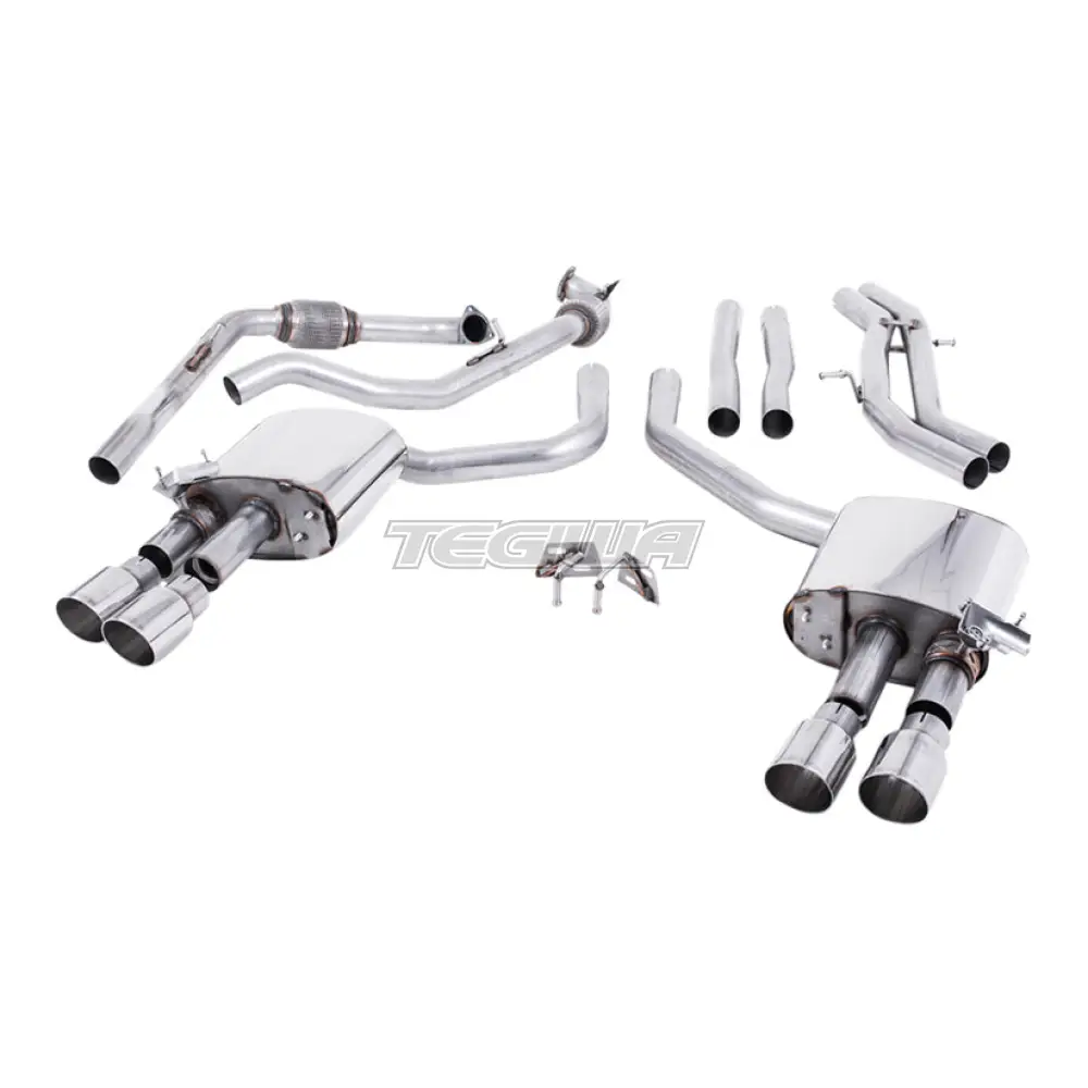 Milltek Audi S5 3.0 V6 Turbo Sportback B9 (Non Sport Diff Models Only) 2017-2023 Cat-back Exhaust - Image 14