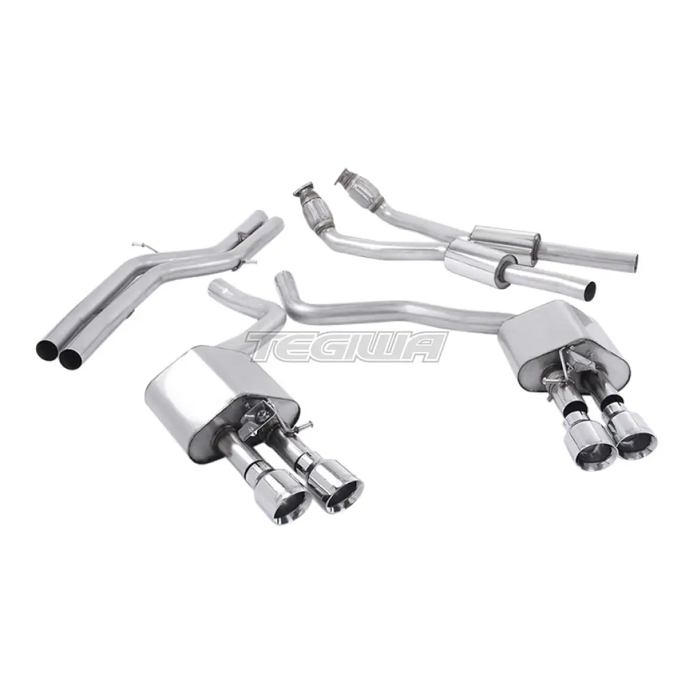 Milltek Audi S7 Sportback 4.0 TFSI quattro S tronic 2012-2018 Cat-back Exhaust - Image 6