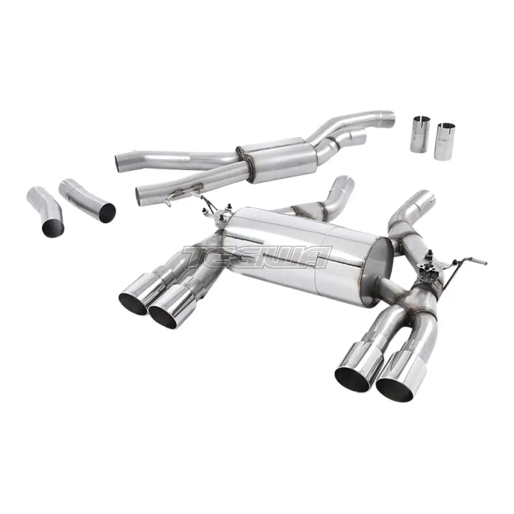 Milltek BMW 3 Series F80 M3 & M3 Competition Saloon (Non OPF/GPF Models Only) 2014-2018 Cat-back Exhaust - Image 2