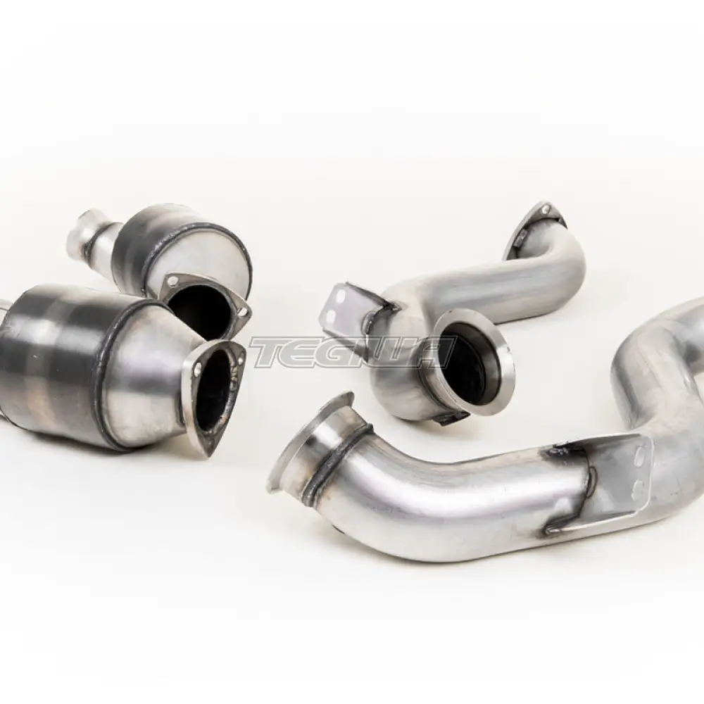 Milltek Mercedes C-Class C63 & C63 S (W205) Saloon 4.0 Bi-Turbo V8 (Non-GPF Equipped Models Only) 2015-2023 Hi-Flow Sports Cat and Downpipe Exhaust