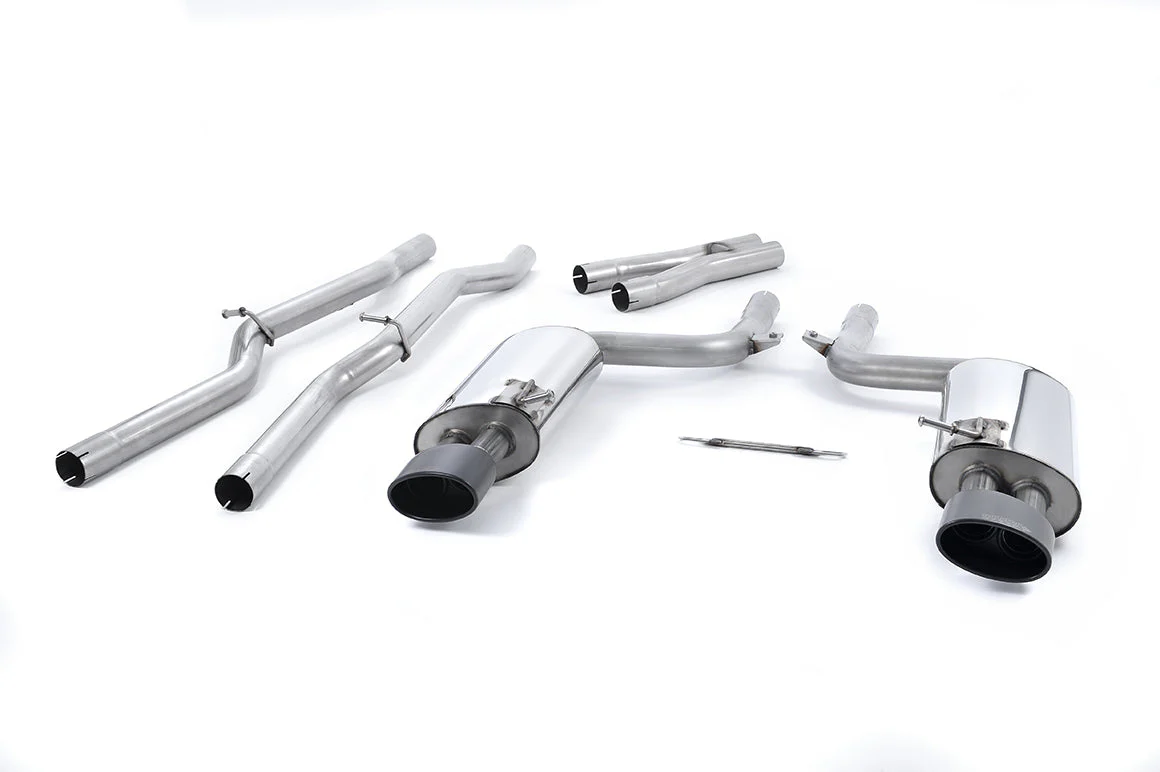 Milltek Non-Resonated Non-Valved Cat-Back Exhaust Audi RS4 B7 *OPTIONS* - Image 2