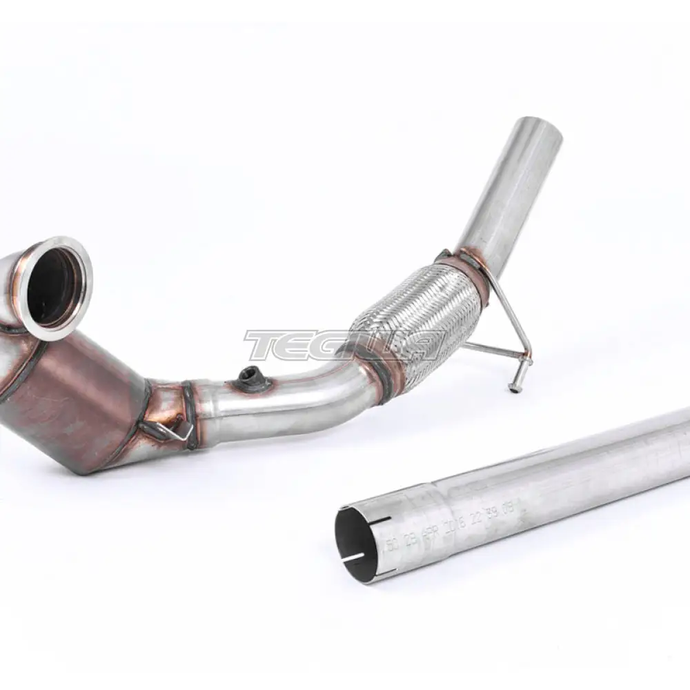 Milltek Seat Ibiza Cupra 1.8TFSI (6P) 2016-2017 Large Bore Downpipe and Hi-Flow Sports Cat Exhaust - Fits Milltek System