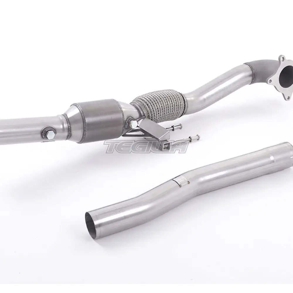 Milltek Volkswagen Beetle 2.0 TSI (A5 Chassis) 2011-2015 Large Bore Downpipe and Hi-Flow Sports Cat Exhaust - Must be fitted with Milltek Sport cat-back system