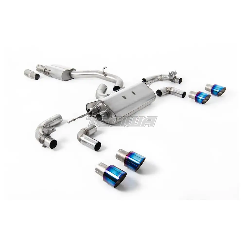 Milltek Volkswagen Golf Mk7.5 R 2.0 TSI 300PS (GPF Equipped Models Only) - 80mm Race Systems 2019-2022 Cat-back Exhaust - Image 11