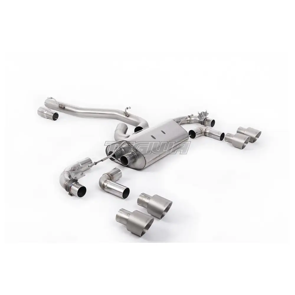 Milltek Volkswagen Golf Mk7.5 R 2.0 TSI 300PS (GPF Equipped Models Only) - 80mm Race Systems 2019-2022 Cat-back Exhaust - Image 2