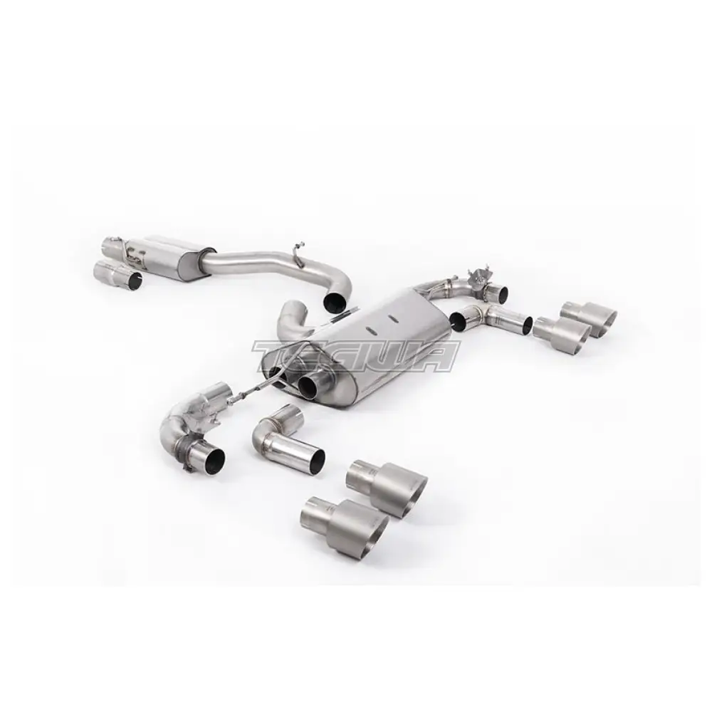 Milltek Volkswagen Golf Mk7.5 R 2.0 TSI 300PS (GPF Equipped Models Only) - 80mm Race Systems 2019-2022 Cat-back Exhaust - Image 5