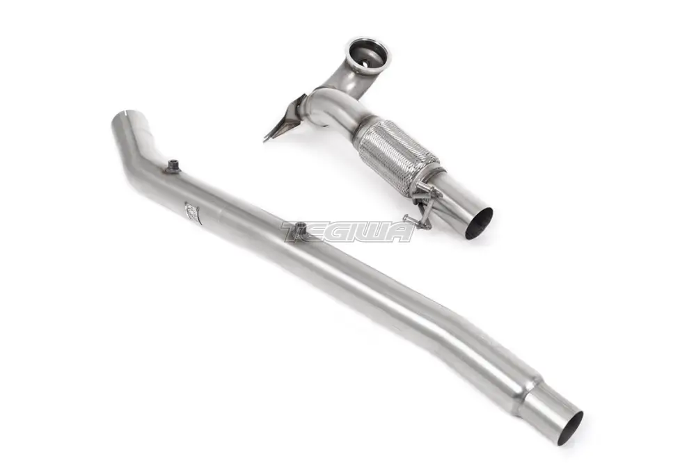 Milltek Volkswagen Golf Mk8 R 2.0 TSI 320PS (GPF Equipped Models) 2021-2024 Large-bore Downpipe and De-cat Exhaust - Image 2