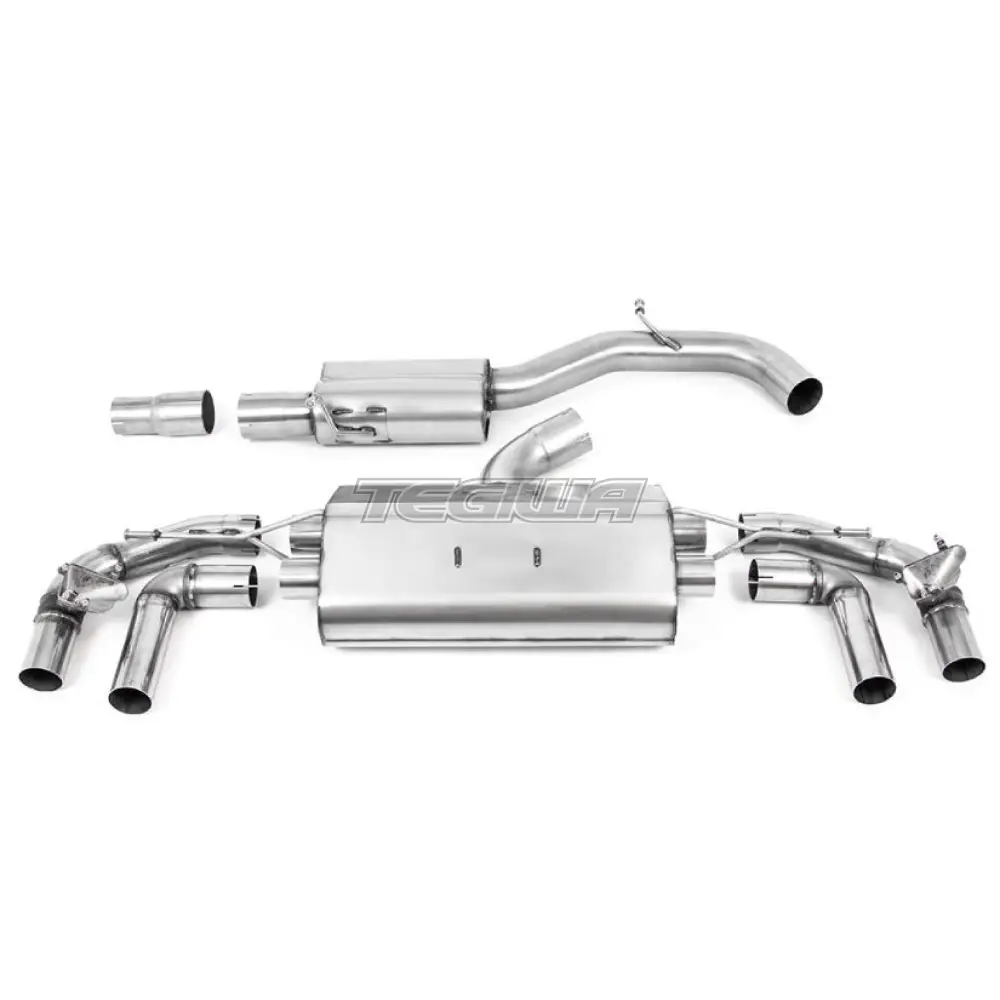 Milltek Volkswagen Golf Mk8 R 2.0 TSI 320PS (GPF Equipped Models Only) 2021-2023 Particulate Filter-back Exhaust - Image 2