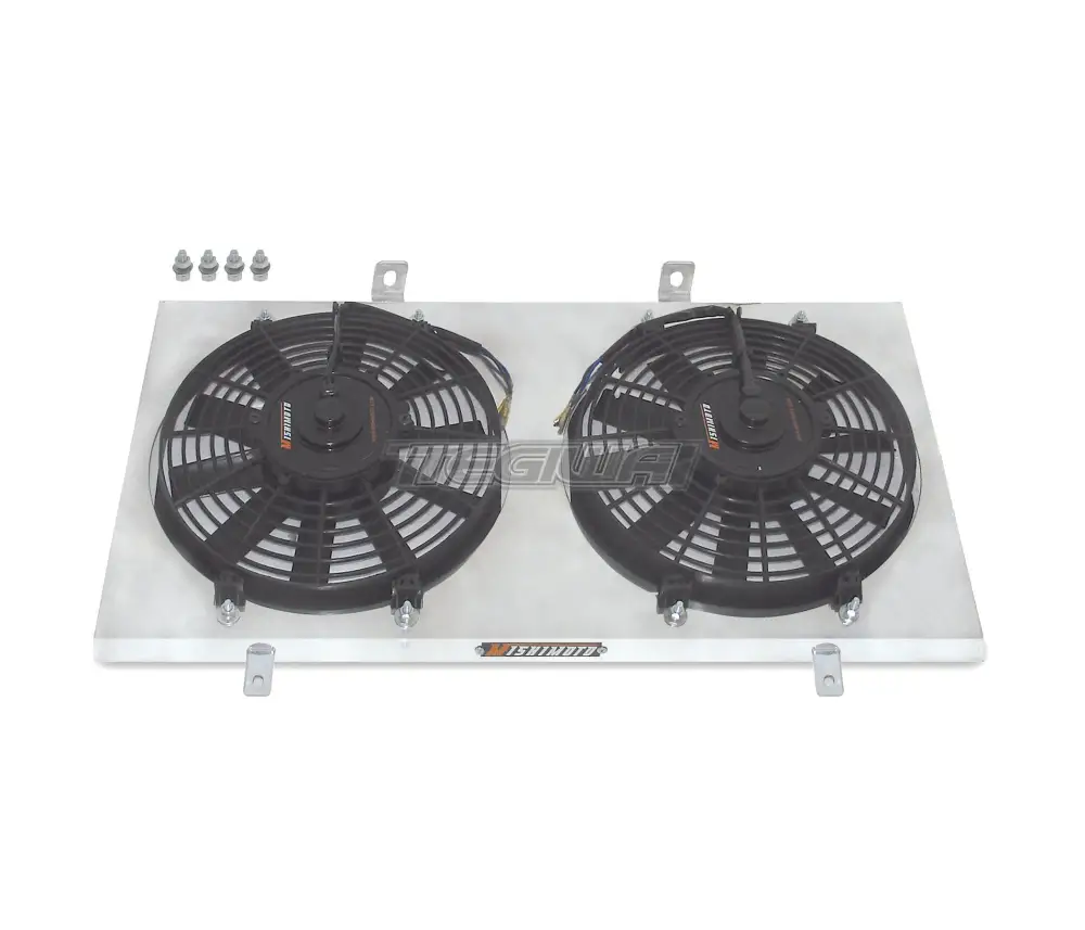 Mishimoto Performance Aluminum Fan Shroud Kit Nissan 240SX S13 SR20 Engine 89-94 - Image 3