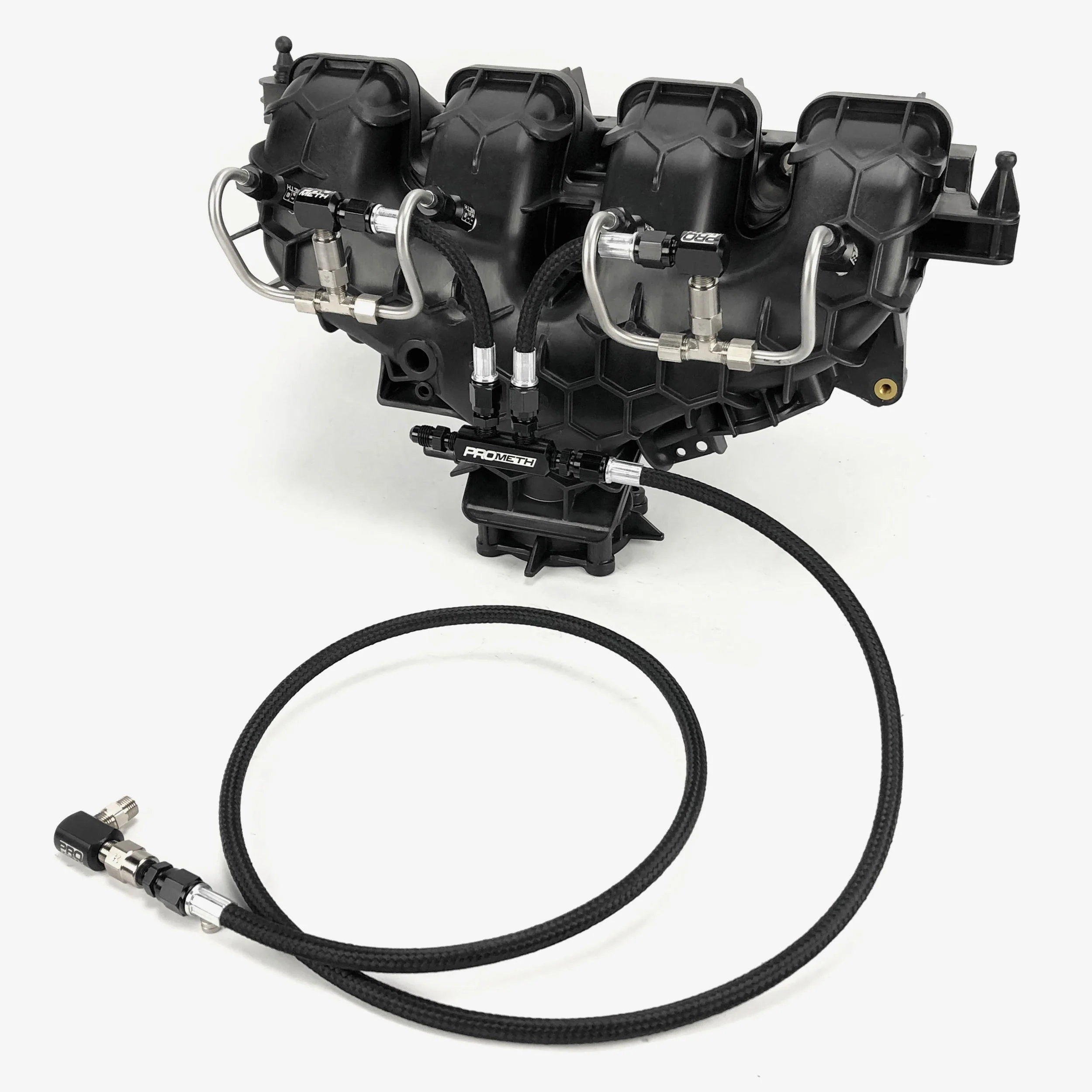 ProMeth Signature Series 4 Cylinder Direct Port With Split Block, Check Valves & Straight Nozzle Holders (uBend It) - Image 5