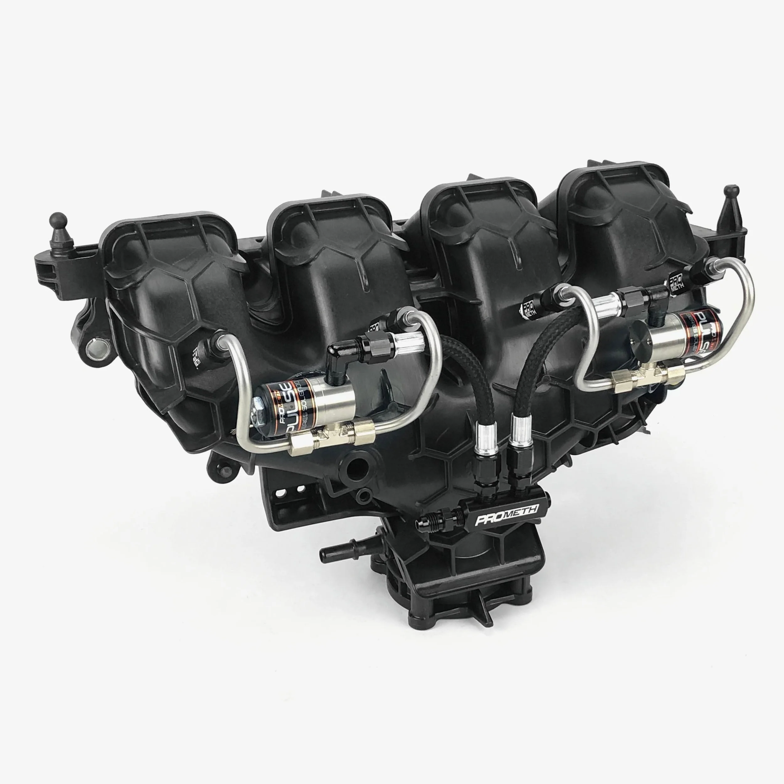 ProMeth Signature Series 4 Cylinder Direct Port With Split Block, Dual Solenoids & Straight Nozzle Holders (Pre-Bent) - Image 2