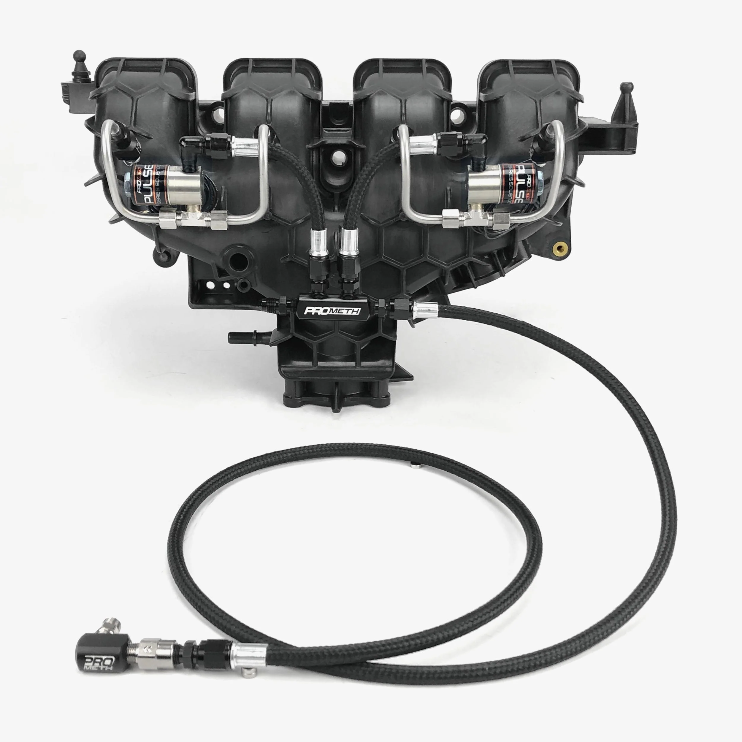 ProMeth Signature Series 4 Cylinder Direct Port With Split Block, Dual Solenoids & Straight Nozzle Holders (Pre-Bent) - Image 5