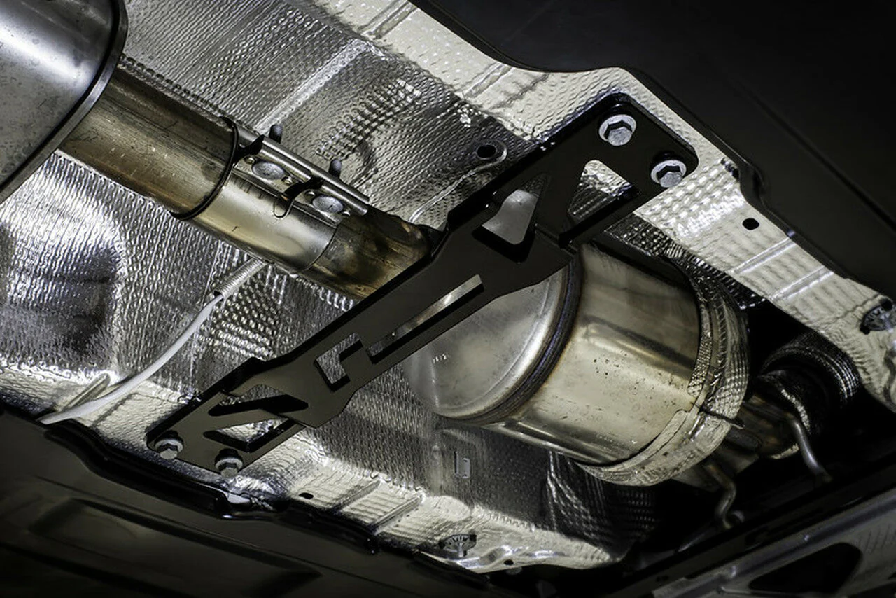 Racingline Perforrmance MQB Billet Underbody Tunnel Braces - Image 3