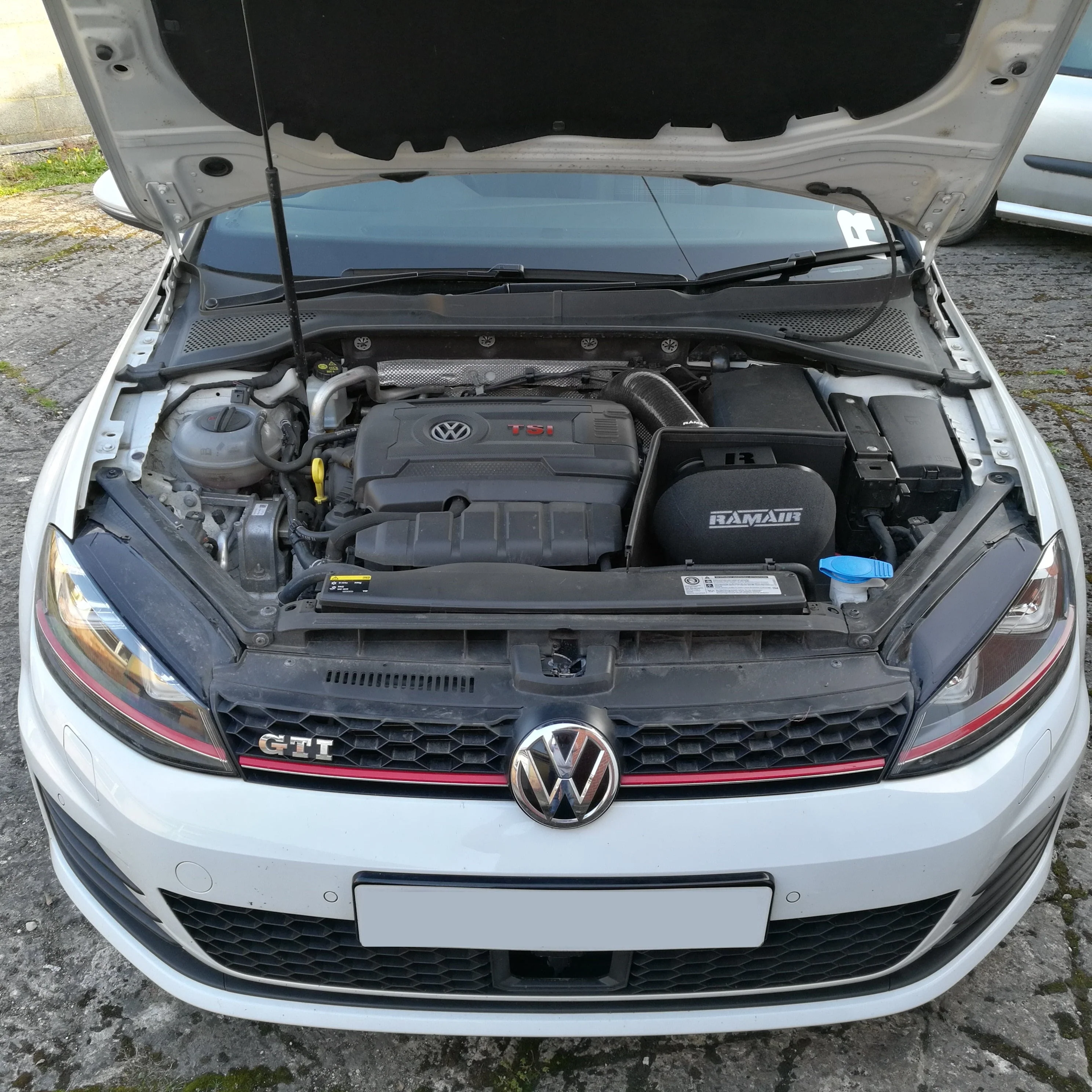 Ramair Air Filter & Heat Shield Intake Kit – Black Intake Hose – VW MK7 Golf GTI & R, Audi A3, S3 8V, Seat Leon Cupra 280 & Skoda Octavia VRS - Image 3