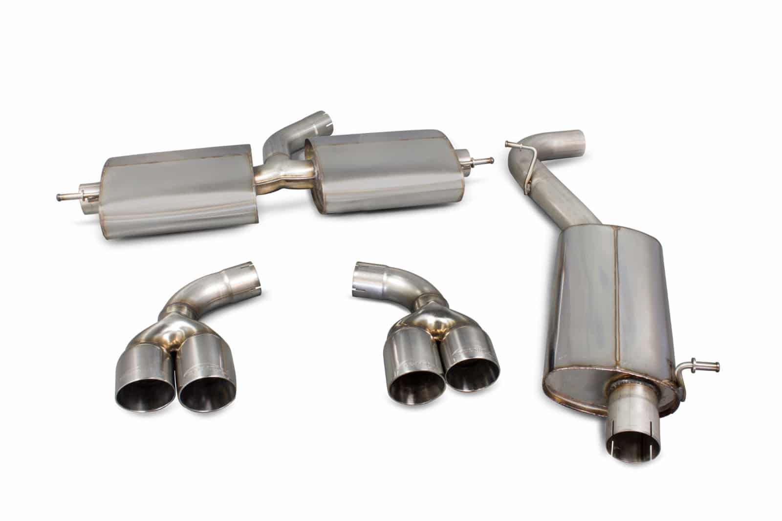 Scorpion Audi TT MK2 3.2 V6 & TT S MK2 (2006-2014) Cat-Back System - Image 4