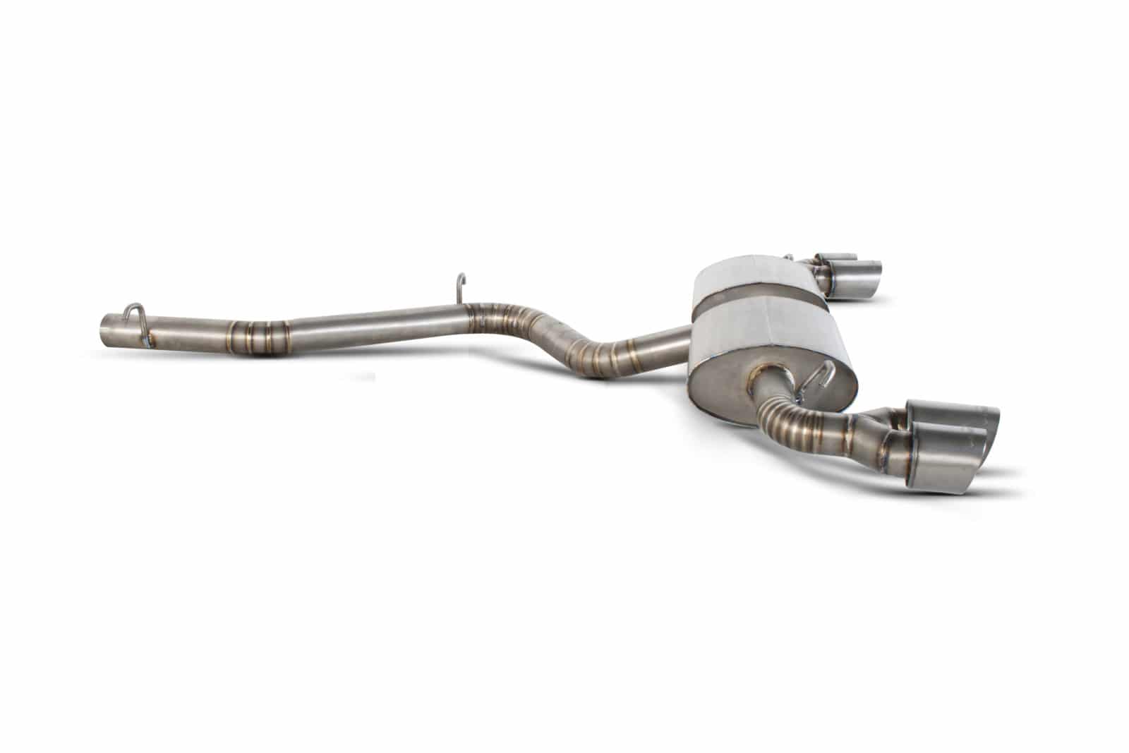 Scorpion Audi TT MK2 S (08-14) Titanium Cat-Back Exhaust - Quad STW Tips – SAU026-TI - Image 2