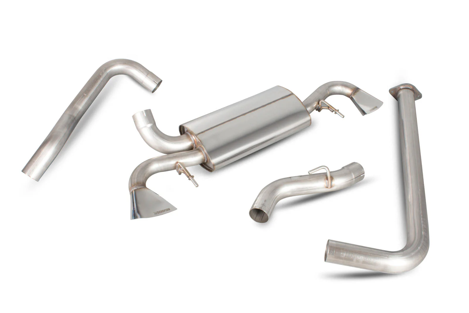 Scorpion Vauxhall Astra J VXR Non-GPF Model (2012-16) Secondary Cat-Back Exhaust - Image 2